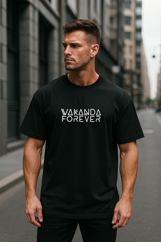 Black Panther Edition Unisex Oversized Classic T-Shirt