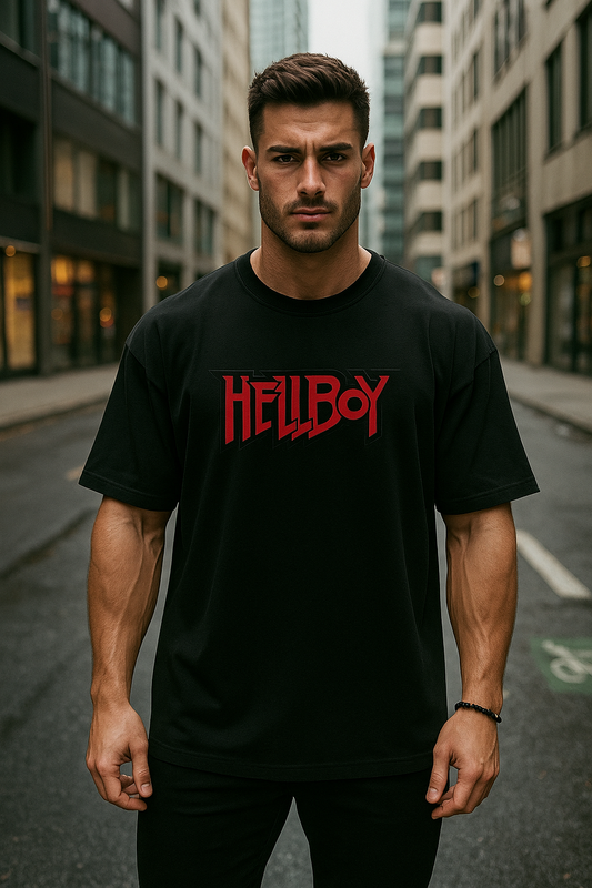 HellBoy Unisex Oversized Classic T-Shirt