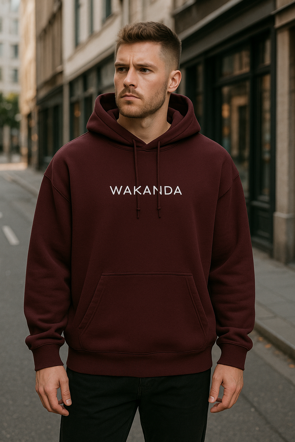 Black Panther Edition Unisex Oversized Hoodie