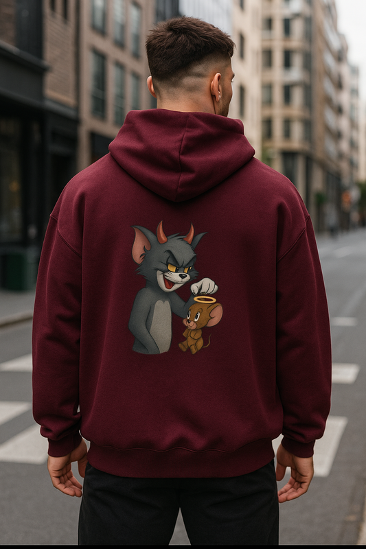 Devil Tom Unisex Oversized Hoodie