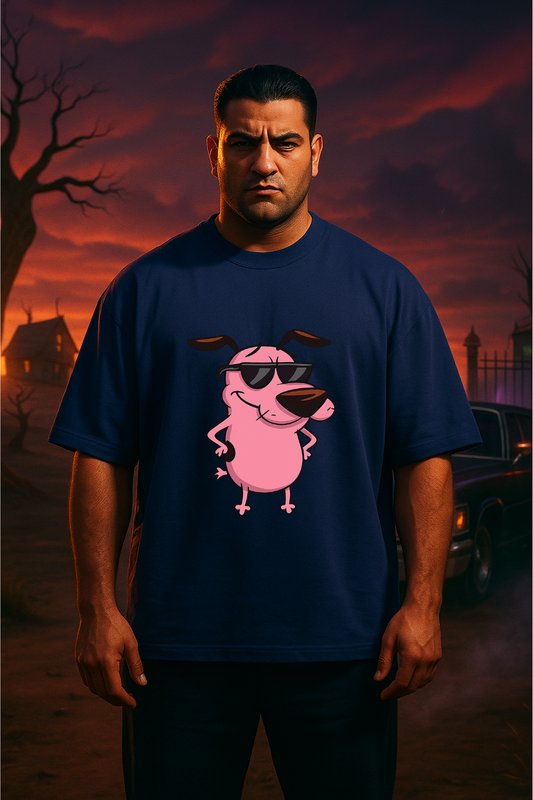 Courage in Style: The Bold Bravery Oversized Unisex Tee