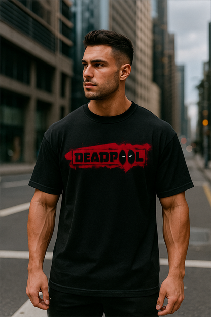Deadpool Edition Unisex Oversized Classic T-Shirt