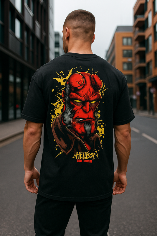 HellBoy Unisex Oversized Classic T-Shirt