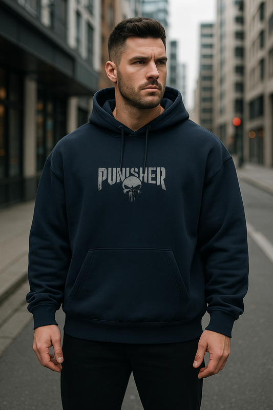The Punisher Unisex Oversized Hoodie