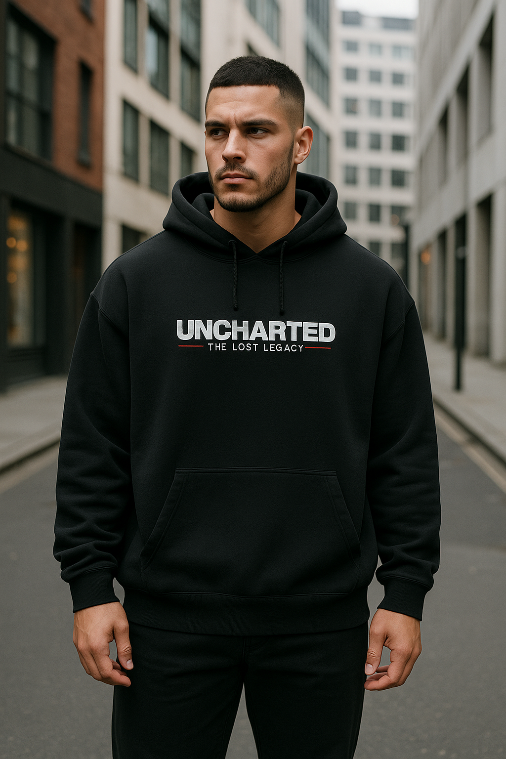Uncharted Unisex Oversized Hoodie