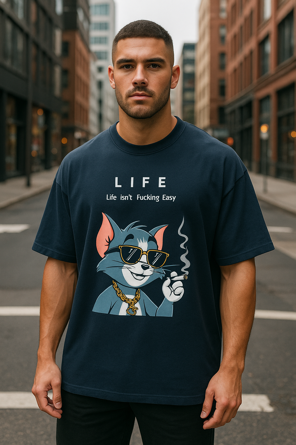 Tom Unisex Oversized Classic T-Shirt