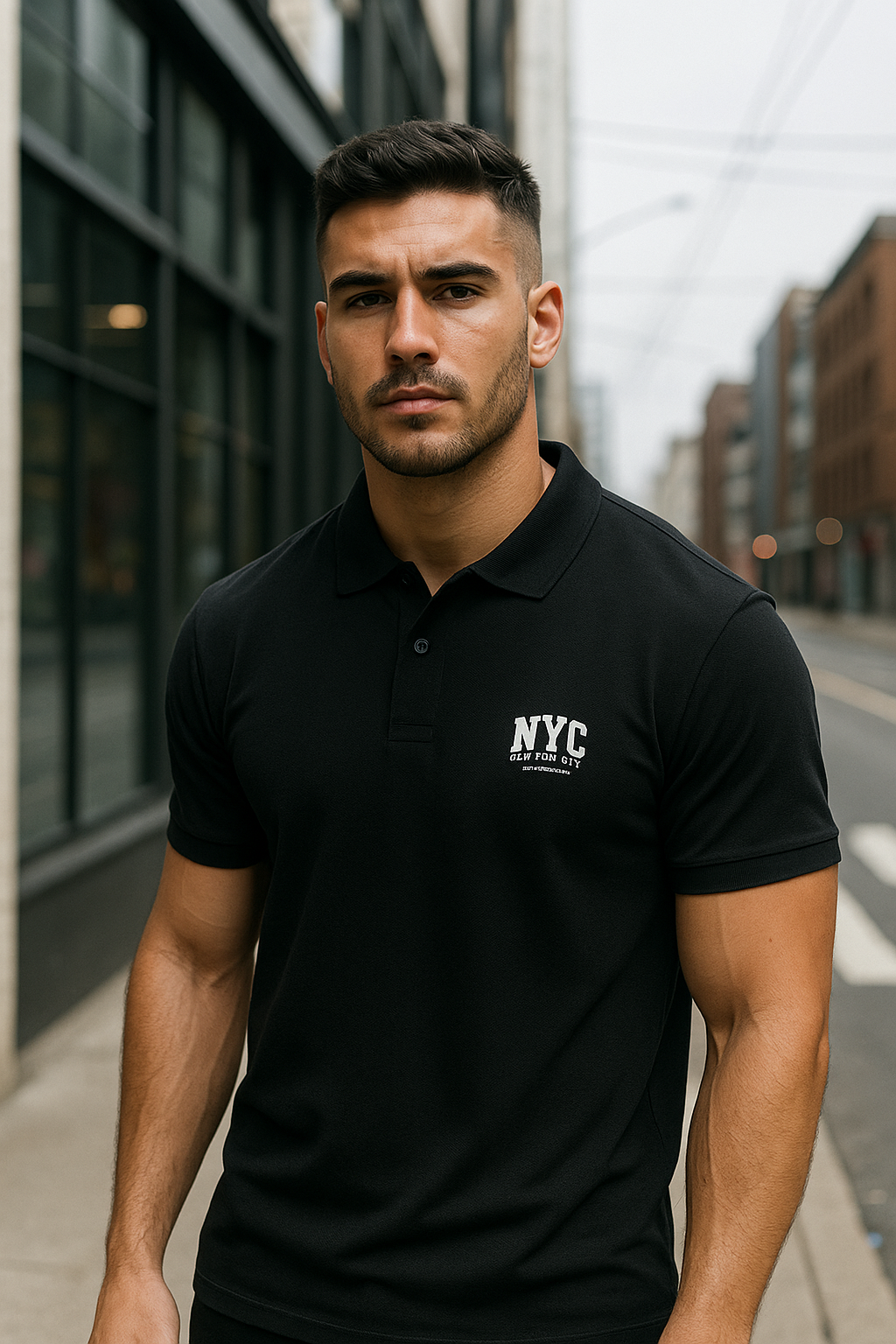 New York City EST. 1898 Men's Polo T-shirt