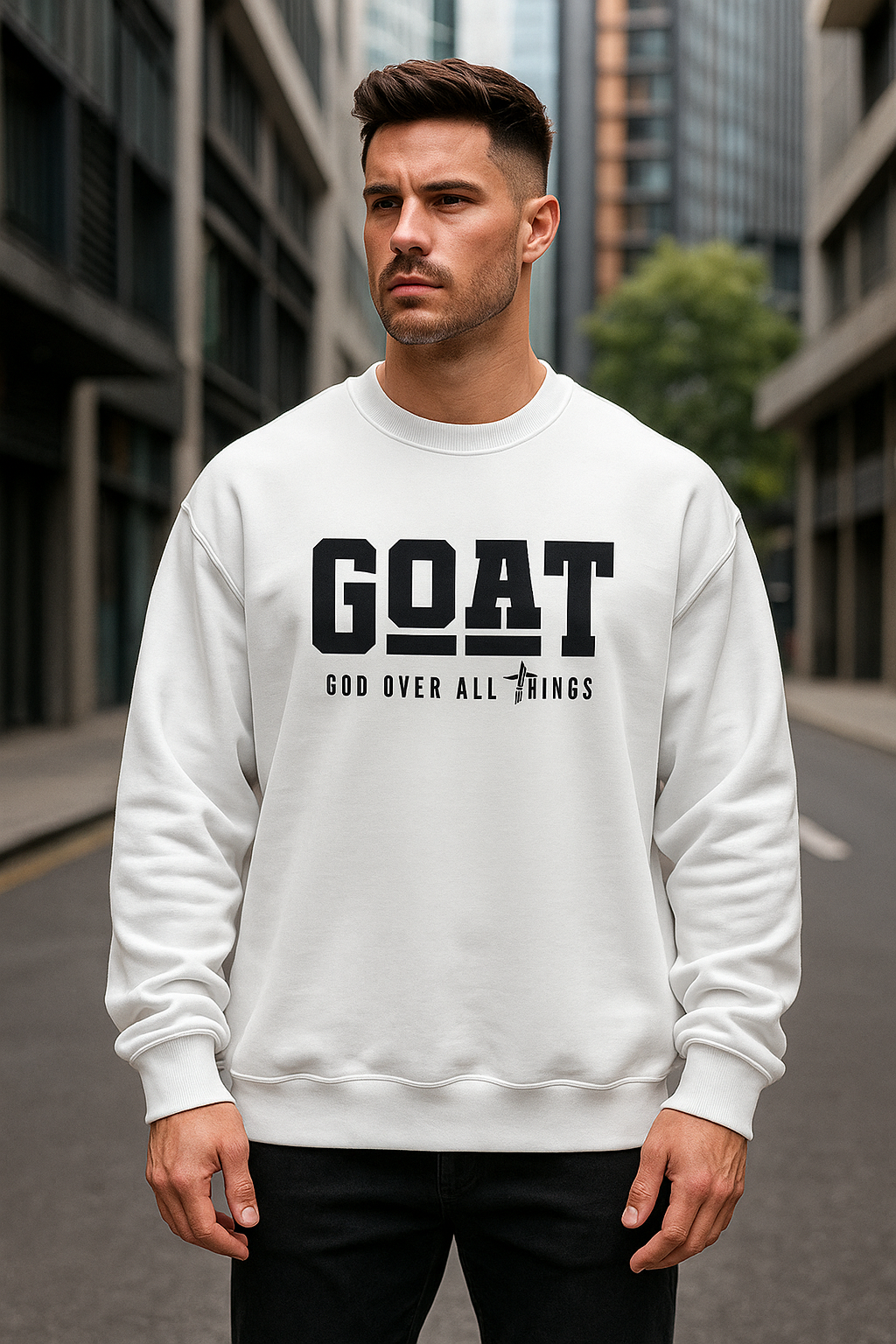 GOAT Unisex Oversized Sweatshirt