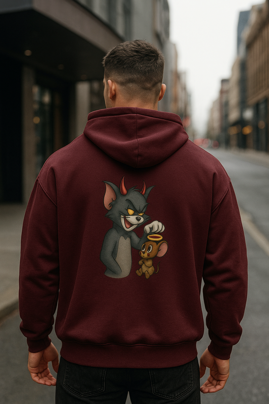 Devil Tom Unisex Oversized Hoodie