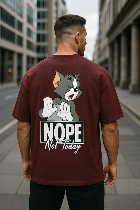 Tom Nope Mood Unisex Oversized Classic T-Shirt
