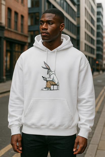 Bugs Bunny Iphone Unisex Oversized Hoodie