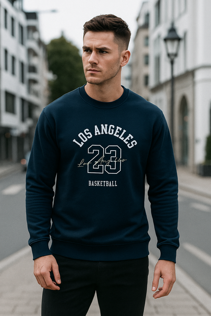 Los Angeles Basketball 23 Unisex Oversized Sweatshirt