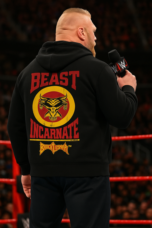 WWE Beast Brock Lesnar Unisex Zip Hoodie