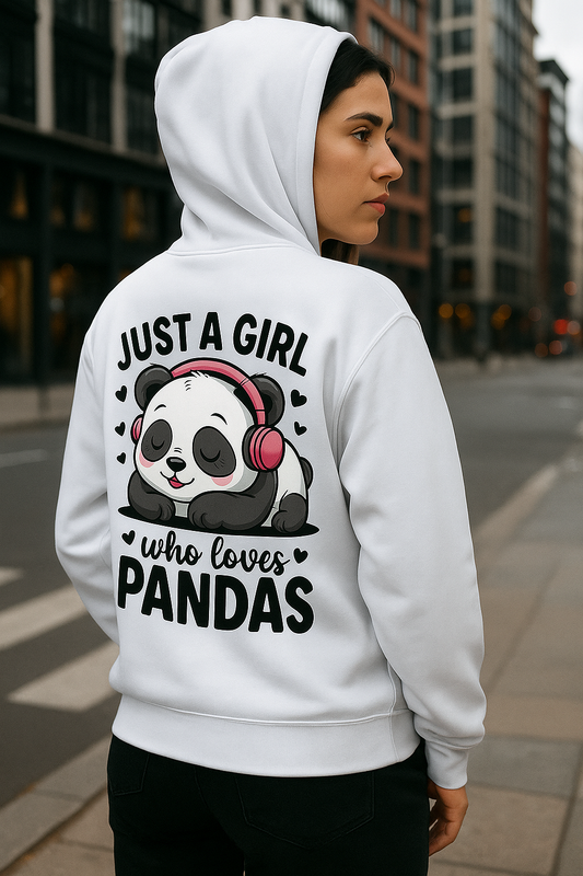 Women's Panda Lover Oversized Hoodie
