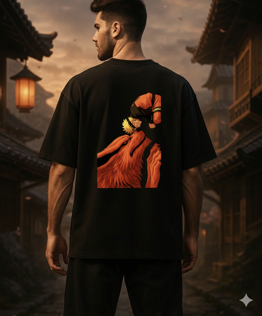 Naruto Dragon Unisex Oversized Classic T-Shirt