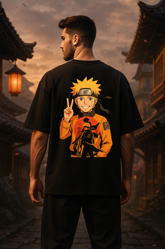 Naruto Anime Oversized T-Shirt – Unisex Streetwear Classic